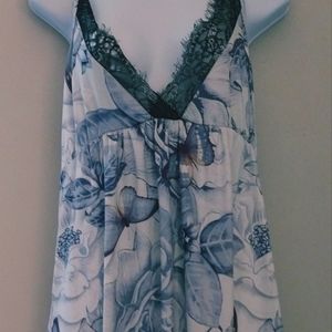 Jenzie XL Plunging Neckline Racerback Nightgown